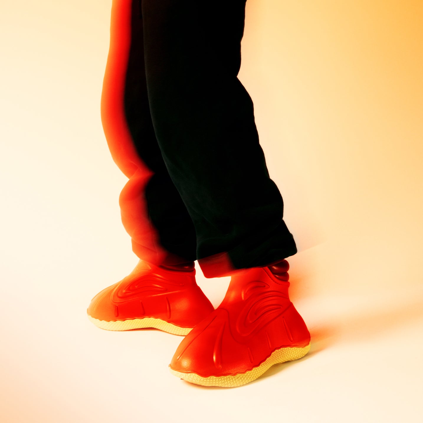 DUCK BOOT - BLACK
