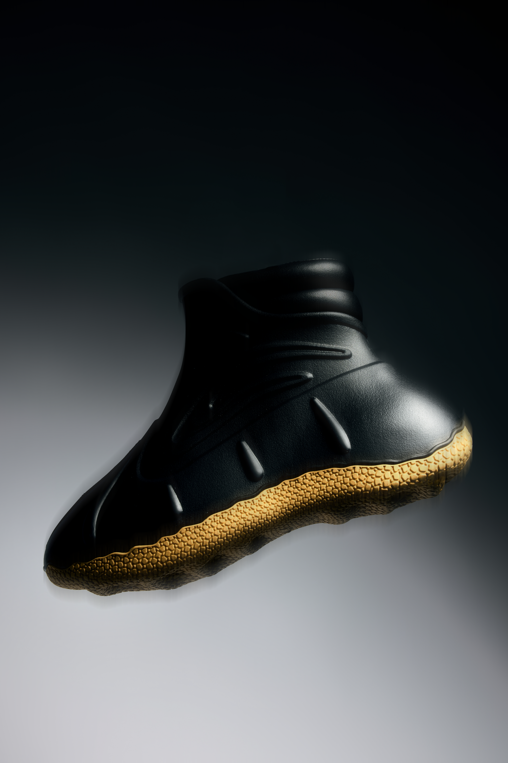 DUCK BOOT - BLACK
