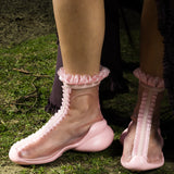 Collina Strada X FCTRY LAb RUFL Boot - Pink