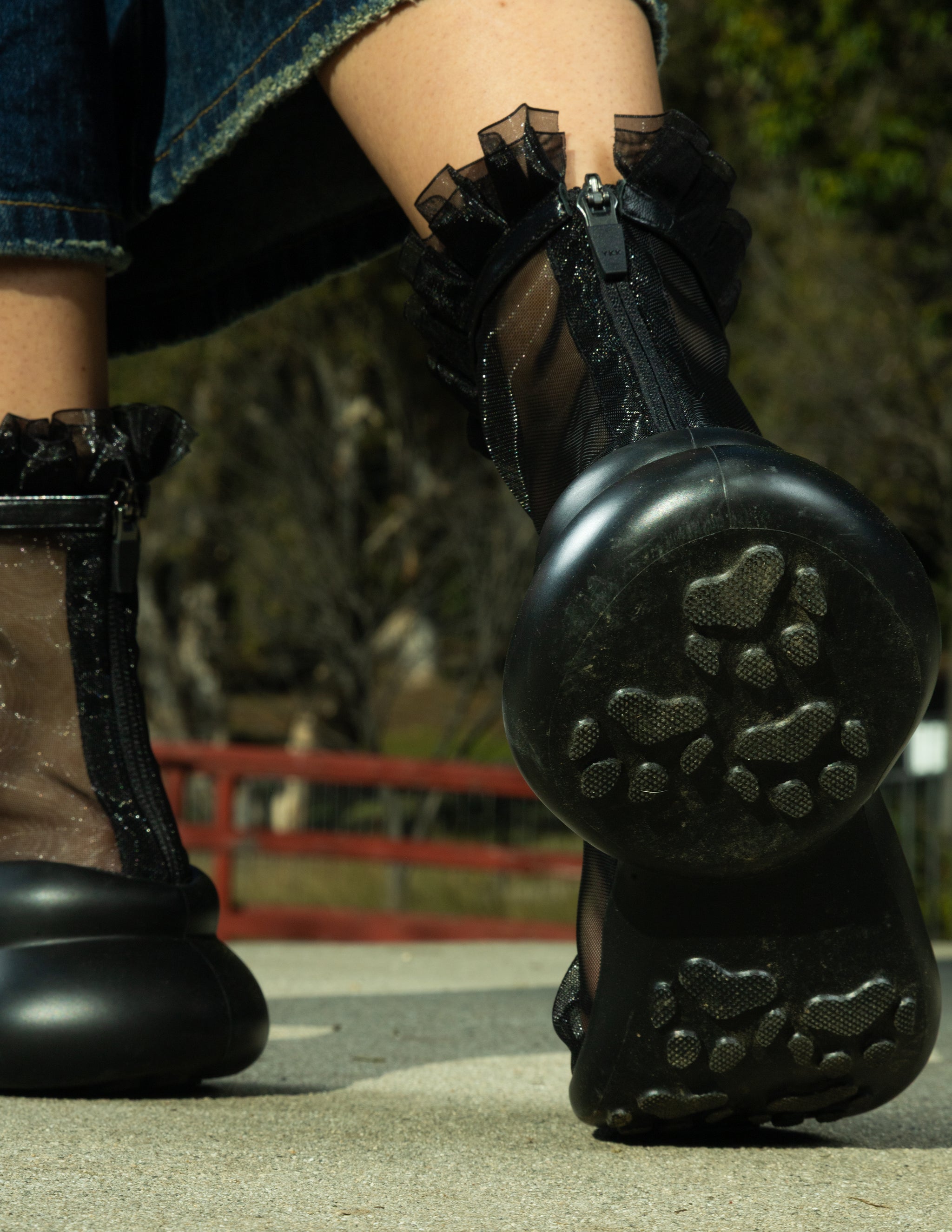 Collina Strada X FCTRY LAb RUFL Boot - Black