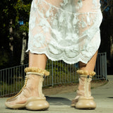 Collina Strada X FCTRY LAb RUFL Boot - Nude