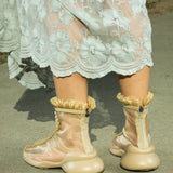 Collina Strada X FCTRY LAb RUFL Boot - Nude