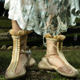 Collina Strada X FCTRY LAb RUFL Boot - Nude