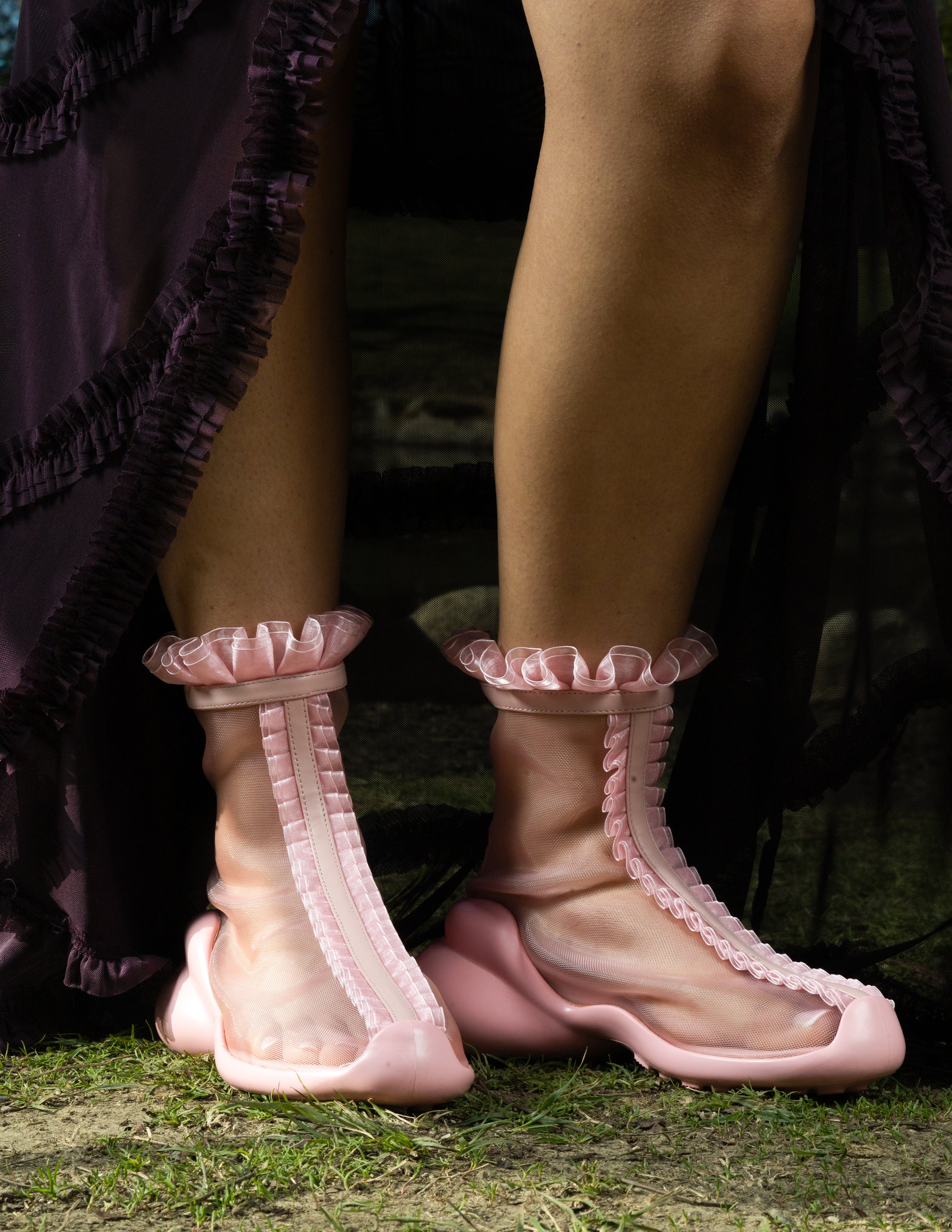 Collina Strada X FCTRY LAb RUFL Boot - Pink