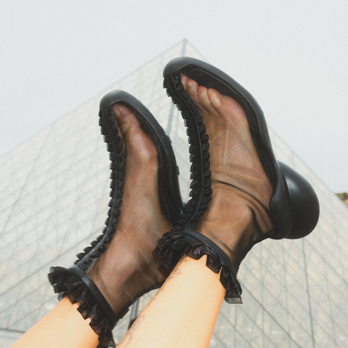 Shop RUFL Boot Black - Collina Strada x FCTRY LAb