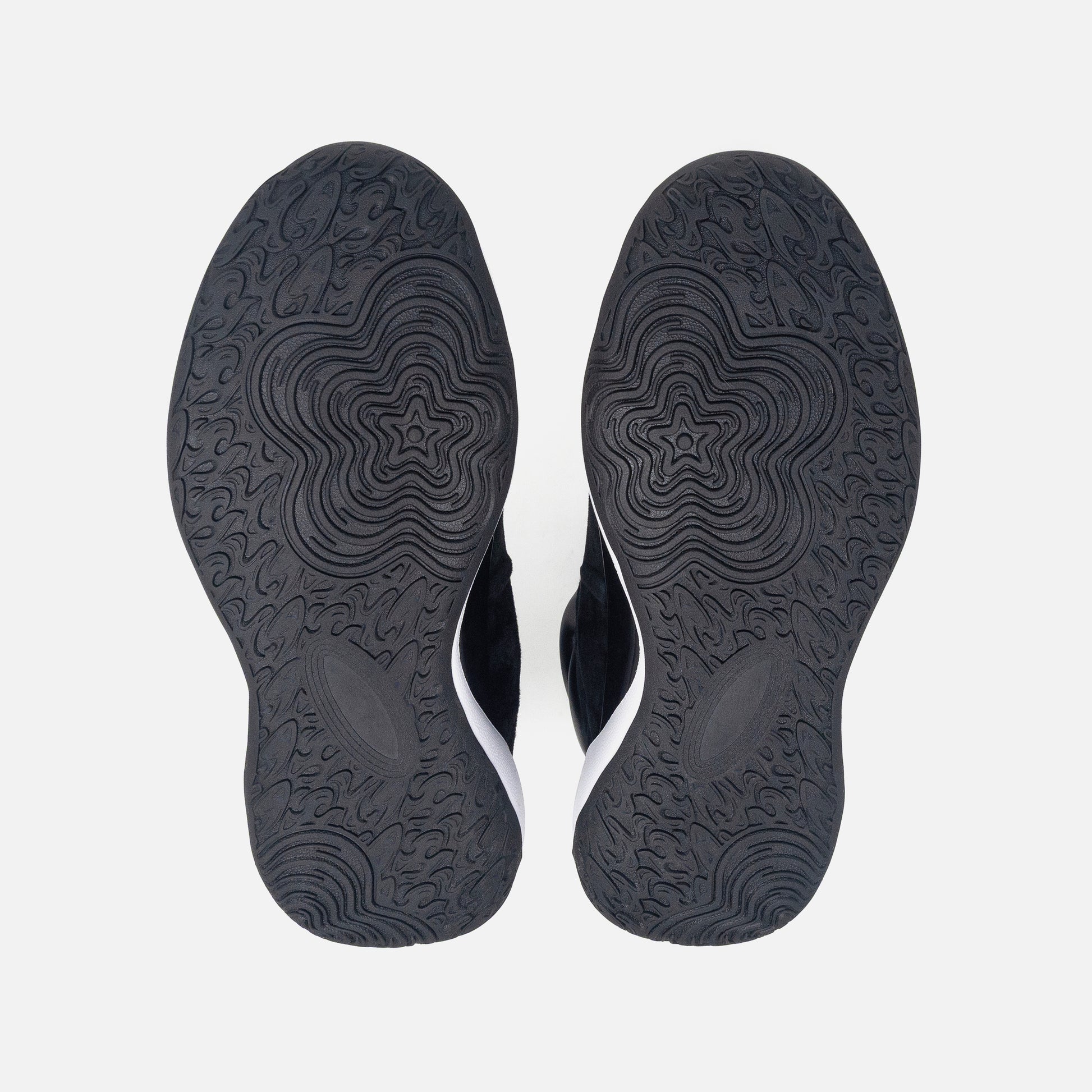 Suede Hoops - Monochrome