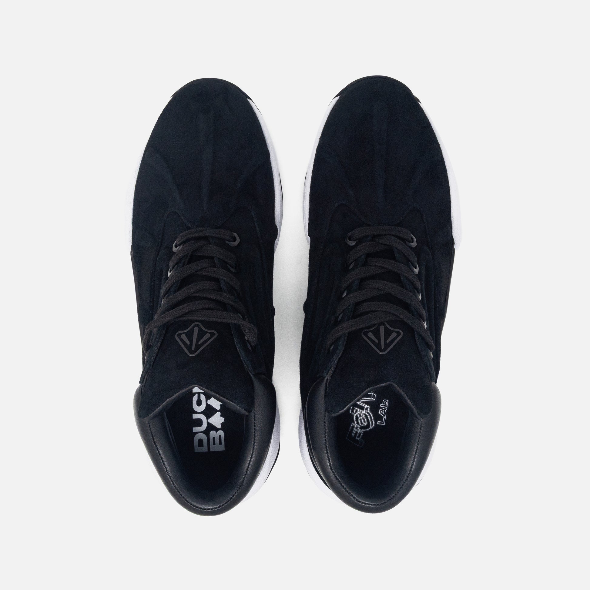 Suede Hoops - Monochrome