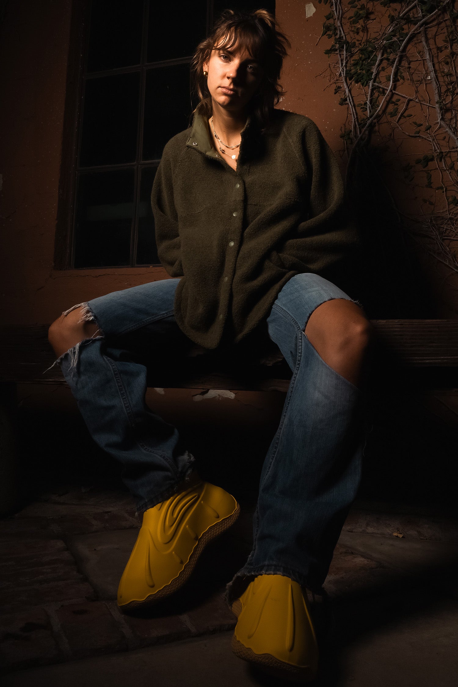 FCTRY LAb x NLE CHOPPA DUCK BOOT YELLOW