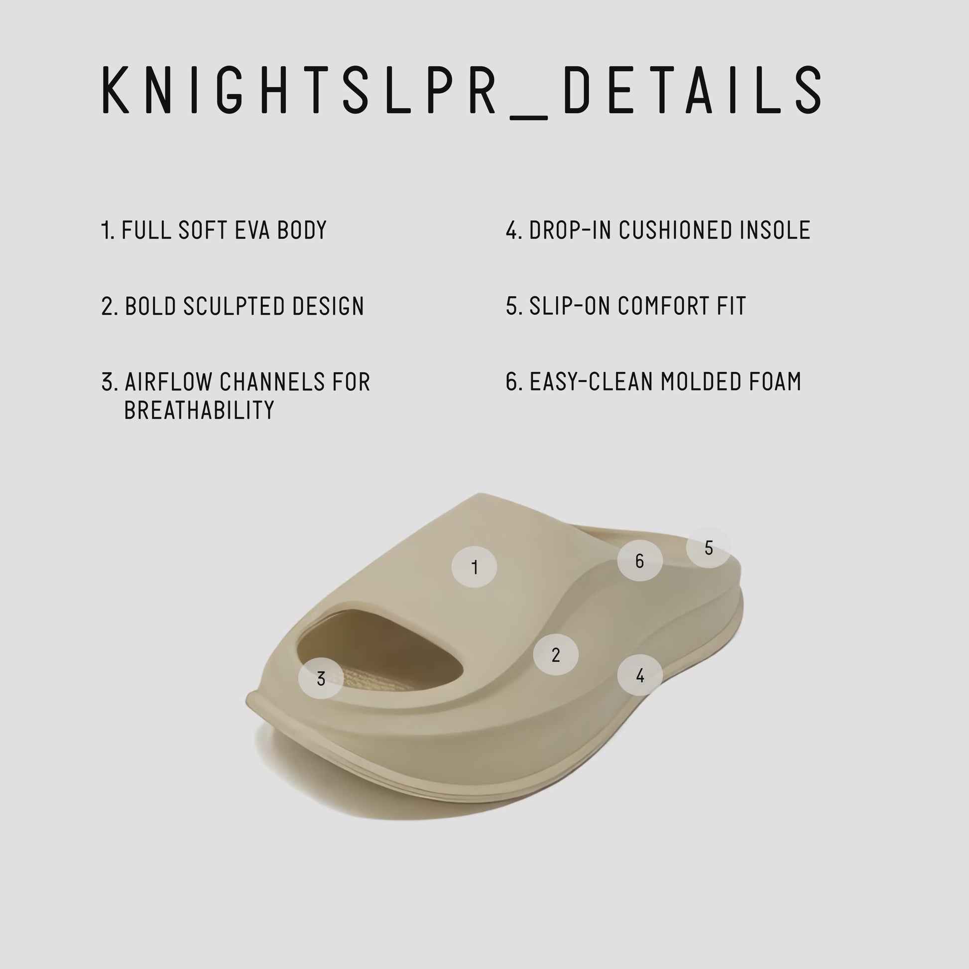 KNIGHT RNR SLIDE - POWDER